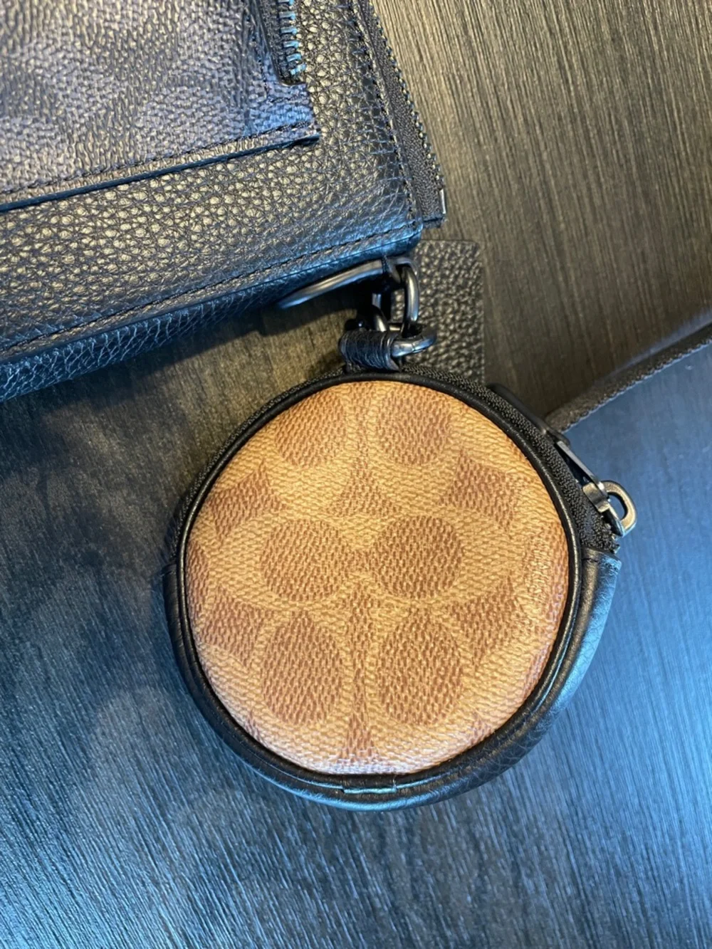 Coach Brown Holden Crossbody with Coin Pouch